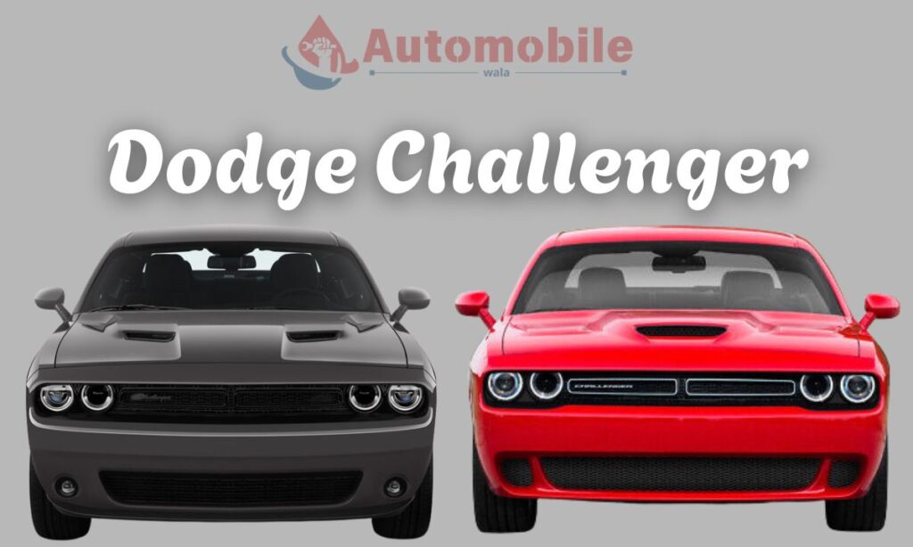 dodge challenger front view