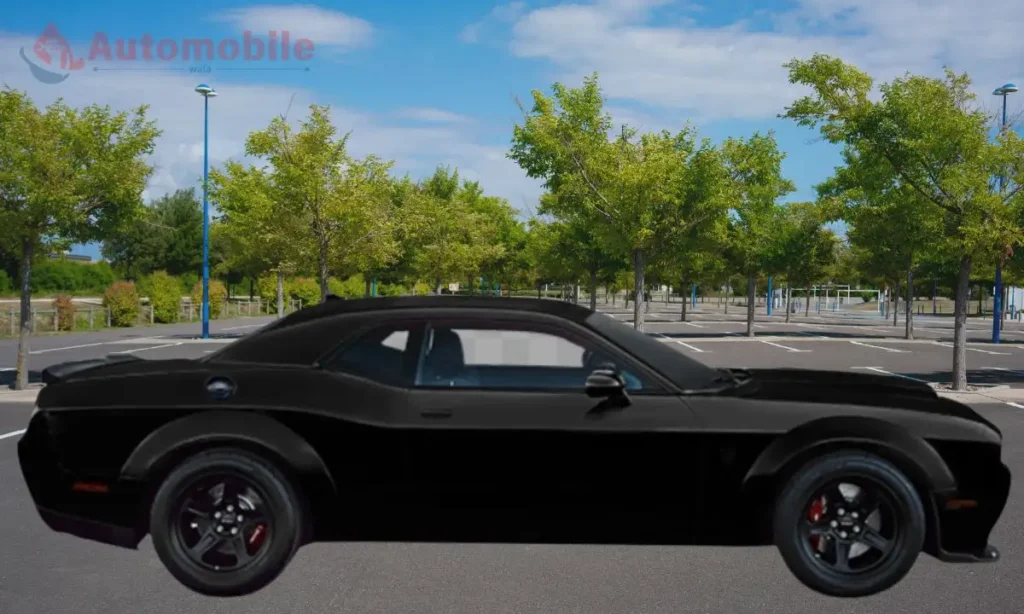 dodge challenger side view