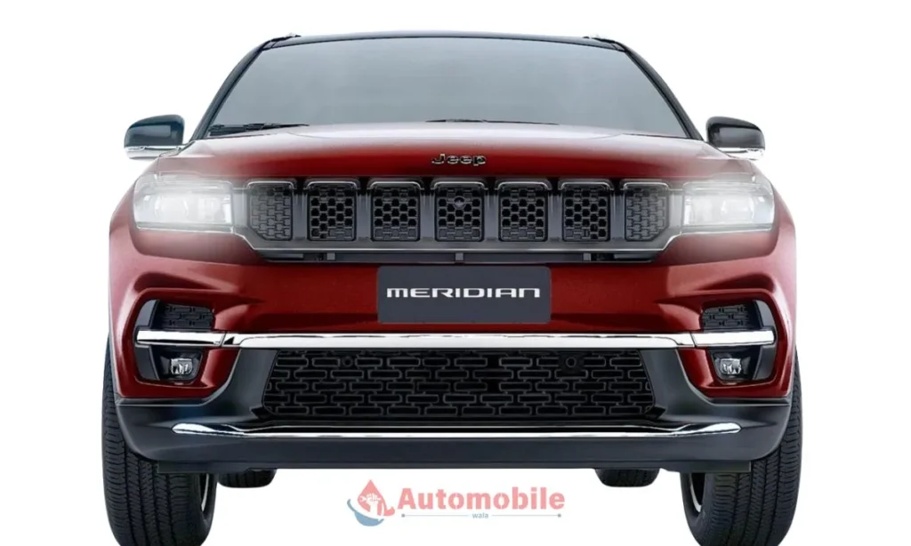 jeep meridian front view