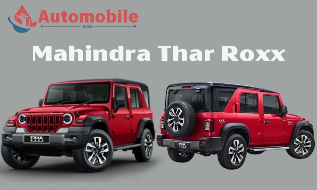 Mahindra Thar Roxx Design