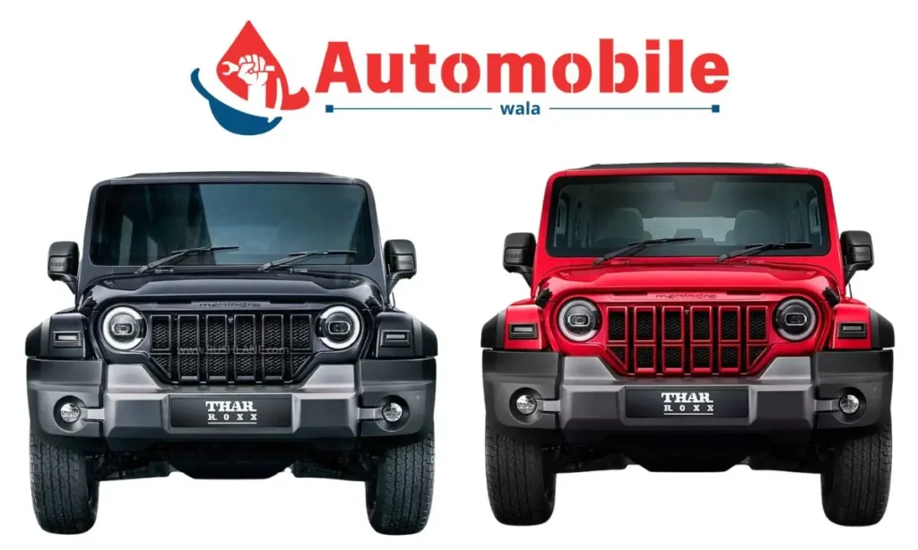 mahindra thar roxx front view