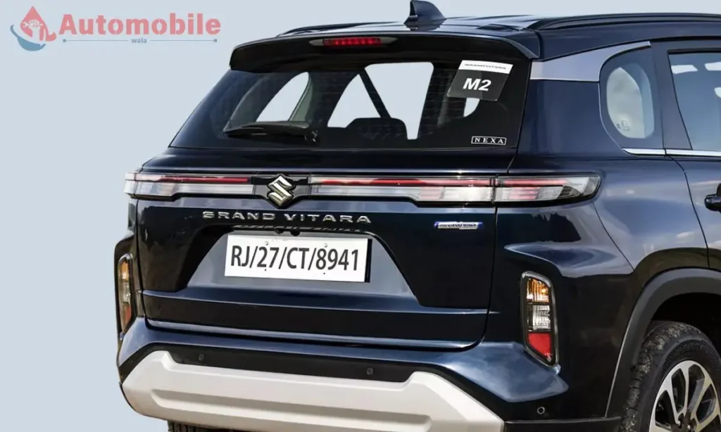 maruti suzuki grand vitara back side