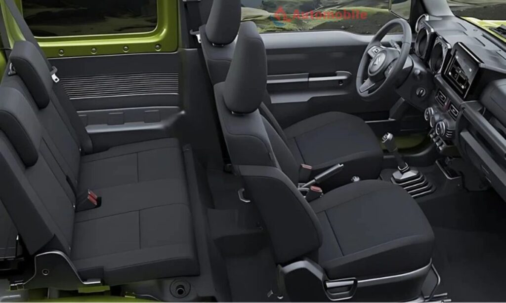 maruti suzuki jimny interior