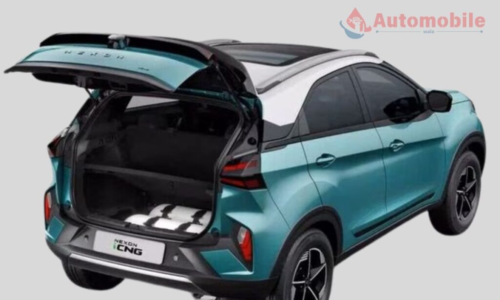 tata nexon cng diggi space