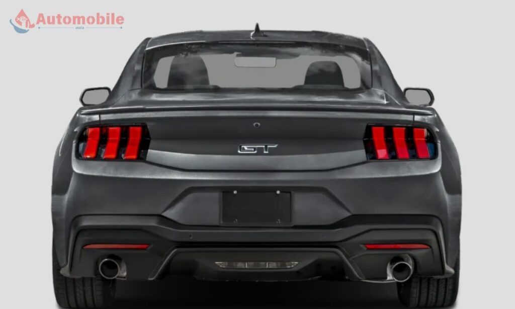 mustang gt back side