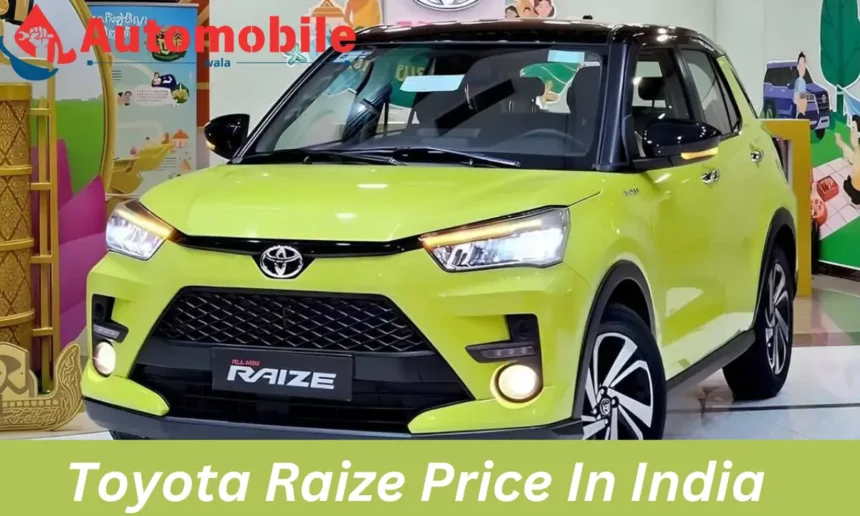 toyota raize launch date in india