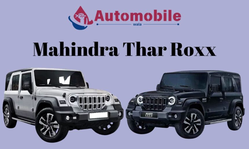 mahindra thar roxx price