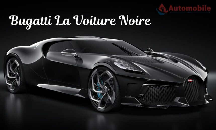 bugatti la voiture noire