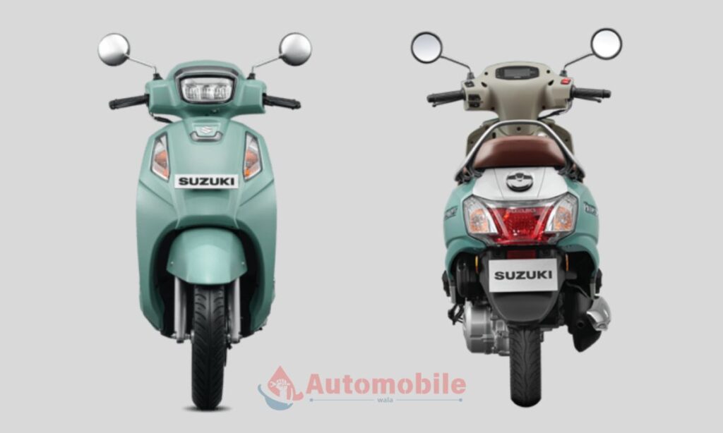 suzuki access 125 front and back view