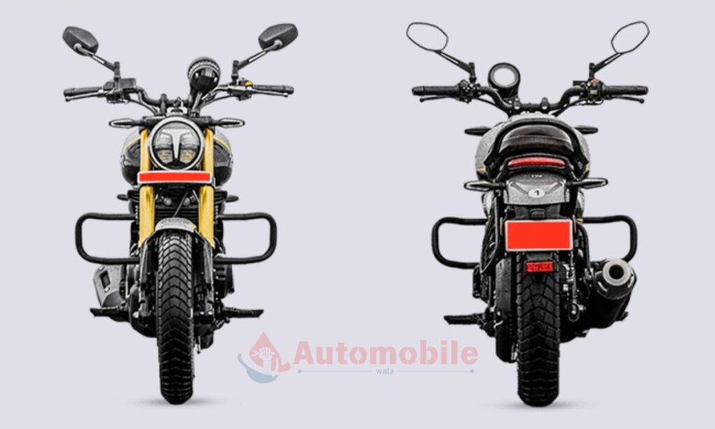 tvs ronin front and rear view