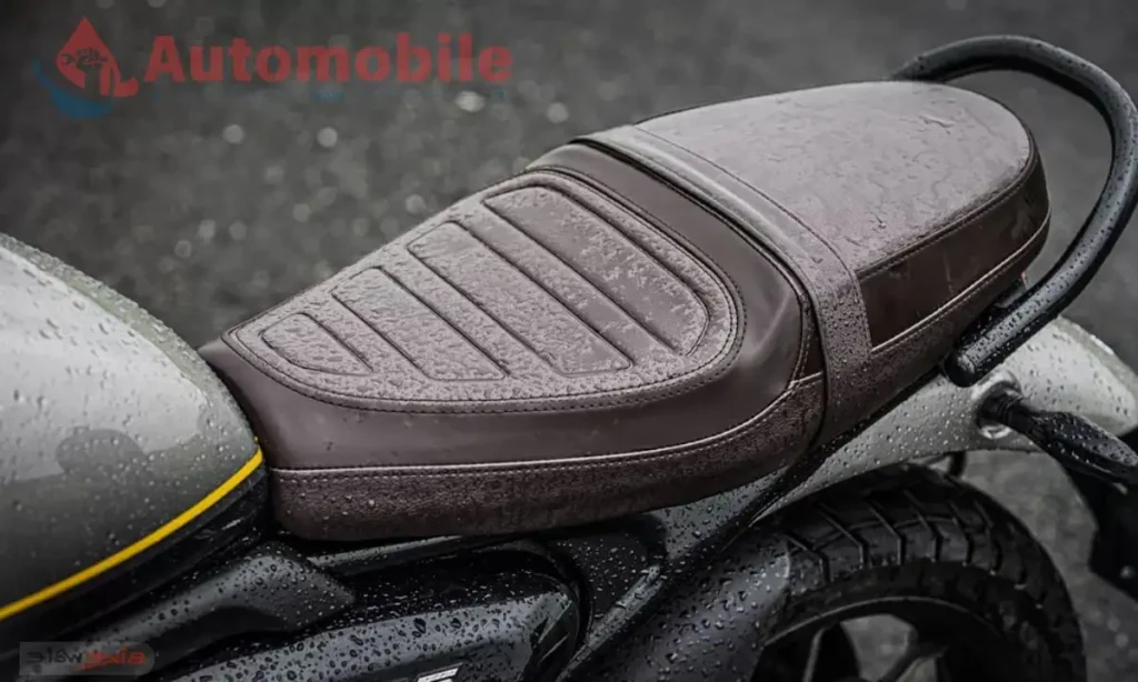 tvs ronin seat length