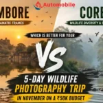 compare corbett and ranthambore for a 5 day wildlife photography trip in november on a 50k budget
